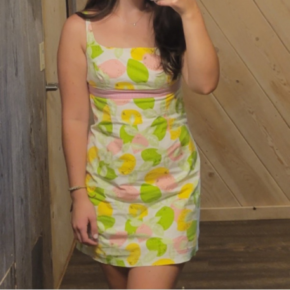 Lilly Pulitzer Lemon Mini Dress